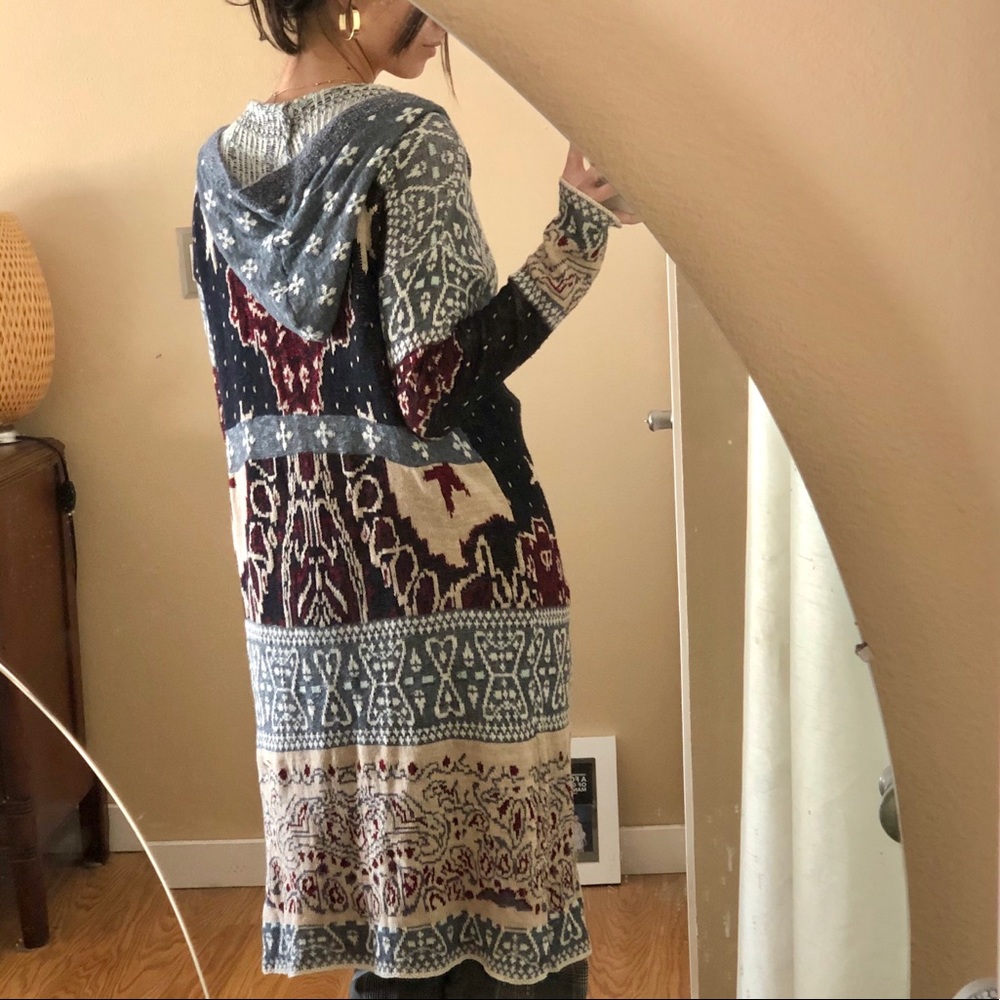 Free People Americana Hooded Cardigan